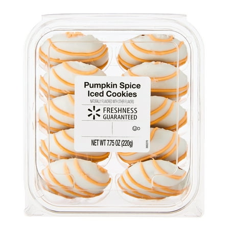 Freshness Guaranteed Pumpkin Spice Cake Cookies, 10 count, 7.75oz, Baked