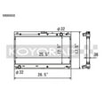 thumbnail image 2 of Koyo 99-05 Mazda MX-5 Miata 1.8L (MT) Radiator, 2 of 2