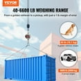 thumbnail image 2 of SKYSHALO Digital Crane Scale, 6600 lbs/3000 kg, Industrial Heavy Duty Hanging Scale with Remote Control, Cast Aluminum Case & LED Screen, High Precision for Construction, Factory, Farm, Hunting, 2 of 9