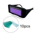 thumbnail image 1 of Gafas de terredar Antichoque Oscurecimiento Automático Ojos de Antideslumbrante Gafas de terredar de Casco para Trabajos de terre 10 películas protectoras DYNWAVEMX Gafas de soldador, 1 of 8