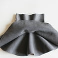 thumbnail image 5 of Girls' Skirt Winter Pleated Skirt Solid Color Short Skirt Ruffled Skirt for Girls 3-13Y, 5 of 6