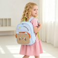 thumbnail image 1 of Mochila infantil con dibujos animados para escuela , para niños de 3 a 8 años, ideal para jardín de infancia. Azul, 1 of 10