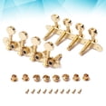 thumbnail image 2 of Mandolin Guitar Machine Heads Right and Left Handed Tuning Pegs 4L4R Tuner Set with Mounting Screws Ferrules Mandolin/8 Strings Guitar, 2 of 6