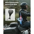 thumbnail image 3 of KFFKFF Adjustable Motorcycle Backrest Sissy Bar, Compatible with Touring Models 2009-2024, Street Glide, Road Glide, and Road King, Detachable Rider Backrest for Motorcycles, Black, 3 of 9