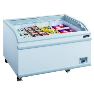  OMCAN REFRIGERATION 29 Ice cream Freezer With Flat Glass Top :  Industrial & Scientific