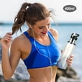 thumbnail image 6 of ALAZA Marble Pattern Water Bottle Insulated Flask Stainless Steel Straw Lid 20 oz, 6 of 6