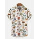 thumbnail image 5 of Camisas hawaianas de moda para hombre 2024, estilo mexicano, estampados de carteles artísticos de grafitis coloridos, camisa de manga corta, ropa estilo hawaiano, 5 of 5