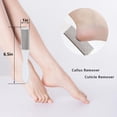 thumbnail image 4 of 3in1 Professional Foot File Callus Remover,  Foot Rasp Stainless Steel ， Dual Sided Foot File and Small Foot File,Pedicure Foot File Set for Dead/Hard Skin, 4 of 4