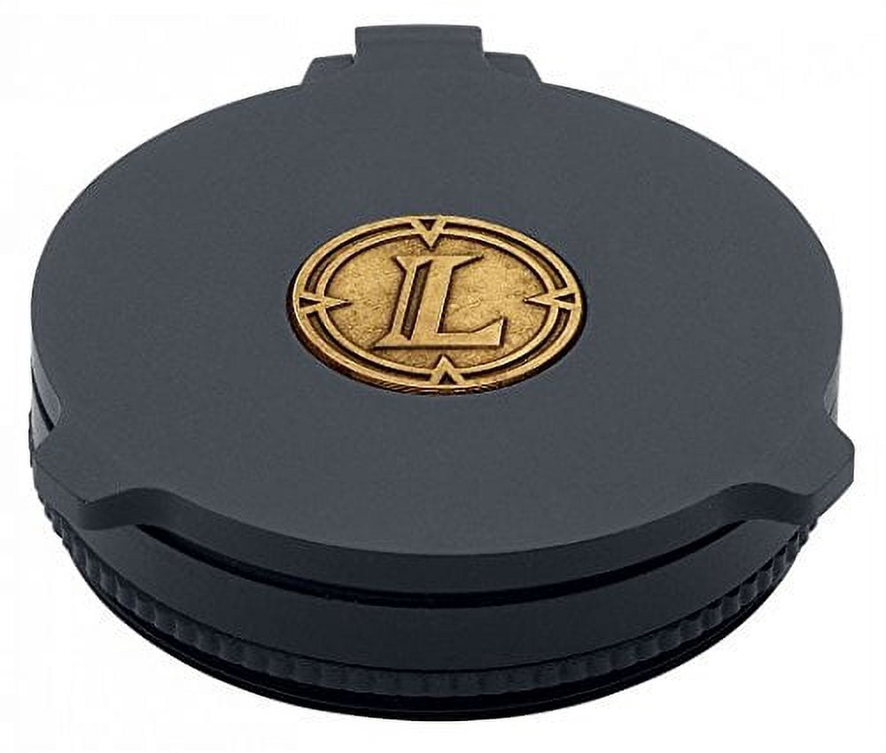 Leupold Alumina Flip-Up Long Gun Optic Cover 32-33mm, Objective, Matte Black