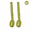 green-2 pack, variant on Nylon Rice Paddle Spoon for Nonstick Cookware, Heat Resistant Rice Serving Spatula with Non Slip Handle, Soft Edge Kitchen Utensil for Cooking, Serving and Everyday Home Meals