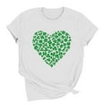 thumbnail image 5 of St Patricks Day Outfits Shirts Women V Neck St Pattys Day Tee Tops Funny Green Shirts for Teen Girls, 5 of 8