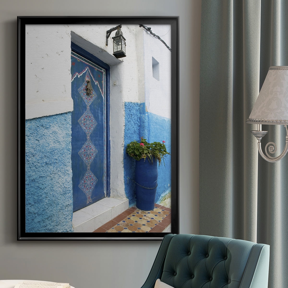 Morocco Door Premium Classic Framed Print - Ready to Hang