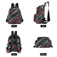 thumbnail image 4 of FORMRS Mini Backpack Purse for Women Travel Daypack Casual Shoulder Bag, Stars Abstract Lines, 4 of 7