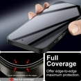 thumbnail image 4 of Protector de pantalla TECHO Privacy para iPhone 15 Pro Max 2 Pack, 4 of 8