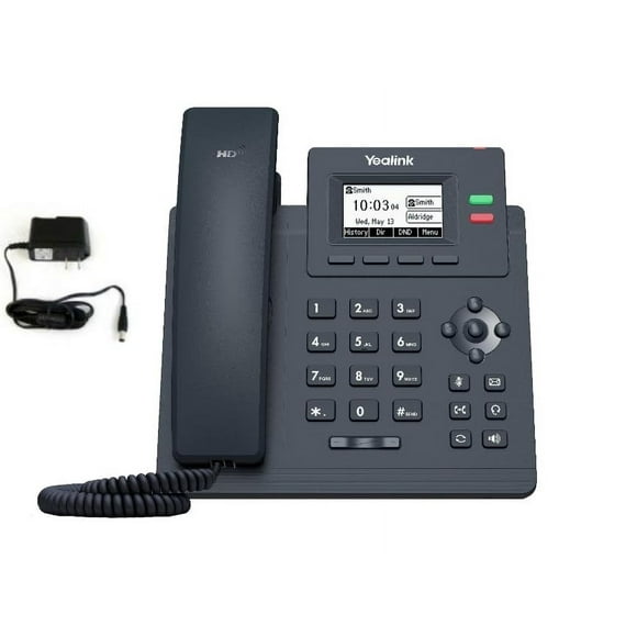 Teléfono IP Yealink T31G Gigabit PoE con 2 cuentas SIP