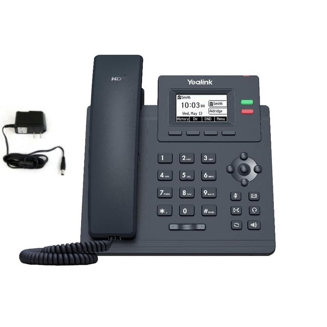 Teléfono IP Yealink T31G Gigabit PoE con 2 cuentas SIP