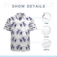 thumbnail image 7 of High Quality Hawaiian Shirts for Men Short Sleeve Aloha Beach Shirt Floral Summer Casual Button Down Shirts Blouses R2ZCX4, 7 of 7