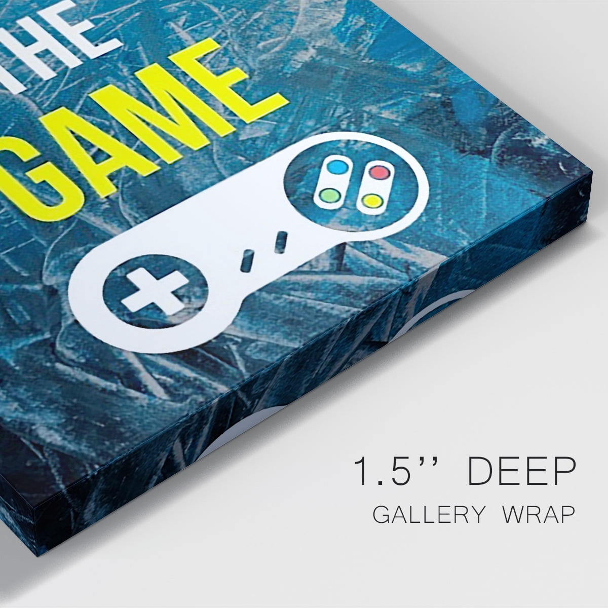 Gamer at Play IV Premium Gallery Wrapped Canvas - Ready to Hang