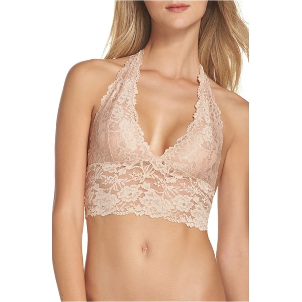 Bralette de encaje Free People Heartbreaker Beige XS