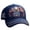Multicolor G, variant on 250th USA Anniversary Hat, Trendy Patriotic Heritage-inspired Ornate Printed Baseball Cap, Vibrant Washable & Adjustable 250 Years Elaborate Commemorative Hats for Men Women
