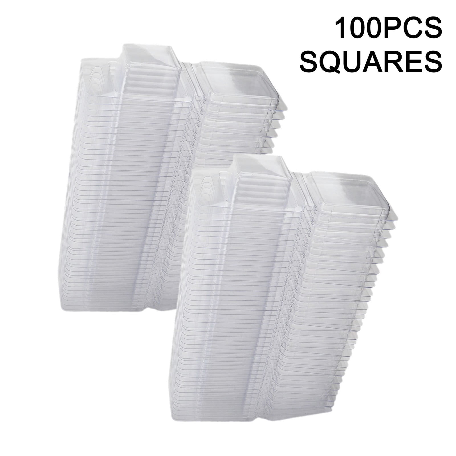 Easy Release Plastic Wax Melt Moulds for Wickless Candles Pack of 100