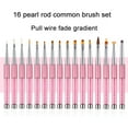 thumbnail image 2 of Happydeer Nail Gradient Pen Smooth Drawing Soft Bristles Nail Design with Pen Cover Faux Pearl Rod Manicure UV Gel Extension Pen Nail Salon Supply, 2 of 13