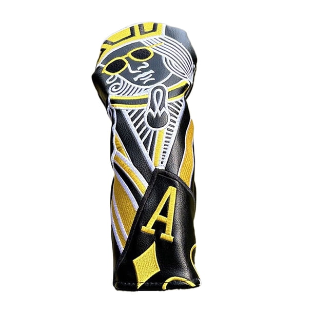 Wosthever Cubierta de moda de cuero sintético cubierta impermeable golfistas Golf Push a prueba de polvo en estilo Club protector Club Golf Color J