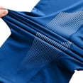 thumbnail image 4 of SeCaotees Men's Short‑Sleeve Muscle Tee Raglan Seam Crew Neck Stretchy Fabric Slim Fit Lightweight Breathable For Workout Gym Daily Tops Blue,M, 4 of 8