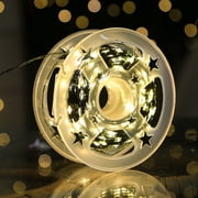 300LED 98FT Christmas Tree String Lights Green Wire Dimmable, Plug in Fairy Starry Lights Decorative for Christmas Tree Party Wedding Indoor Outdoor