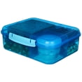thumbnail image 6 of Sistema Bento Box LUNCH | Lunch Box with Yoghurt/Fruit Pot | 1.65 L | BPA-Free | Assorted Colours (Varies by Pack) | 1 Count, 6 of 7