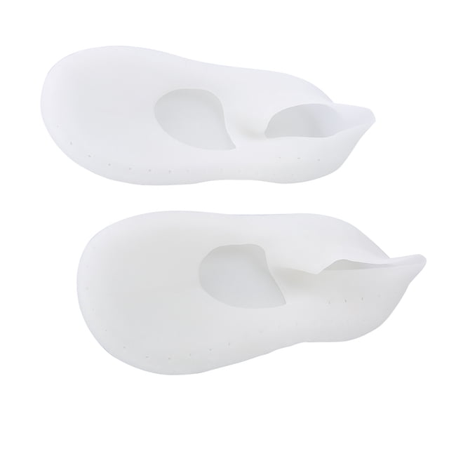Calcetines De Silicona, 1 Par De Calcetines Suaves De Aloe, Calcetines De Gel De Silicona Para El Talón, Calcetines Hidratantes Antideslizantes Para Mujeres, Hombres