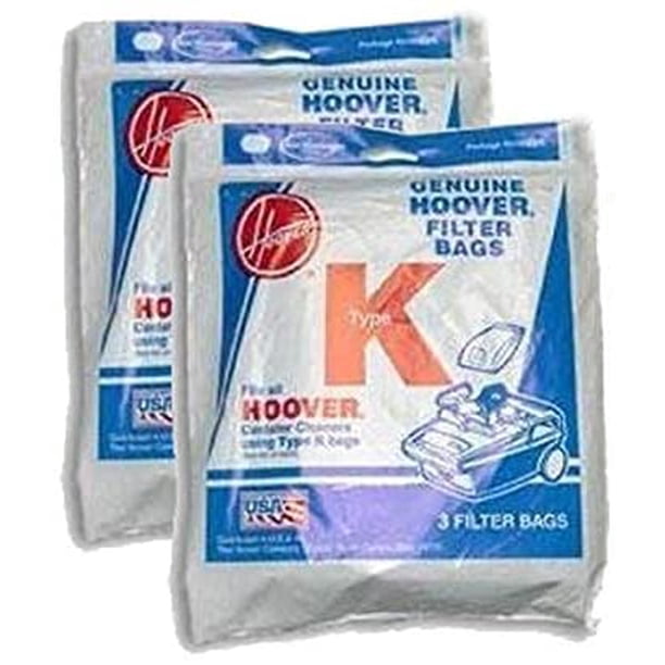 Hoover Type K Spirit Canister Vacuum Cleaner 6 Paper Bags // 4010028K