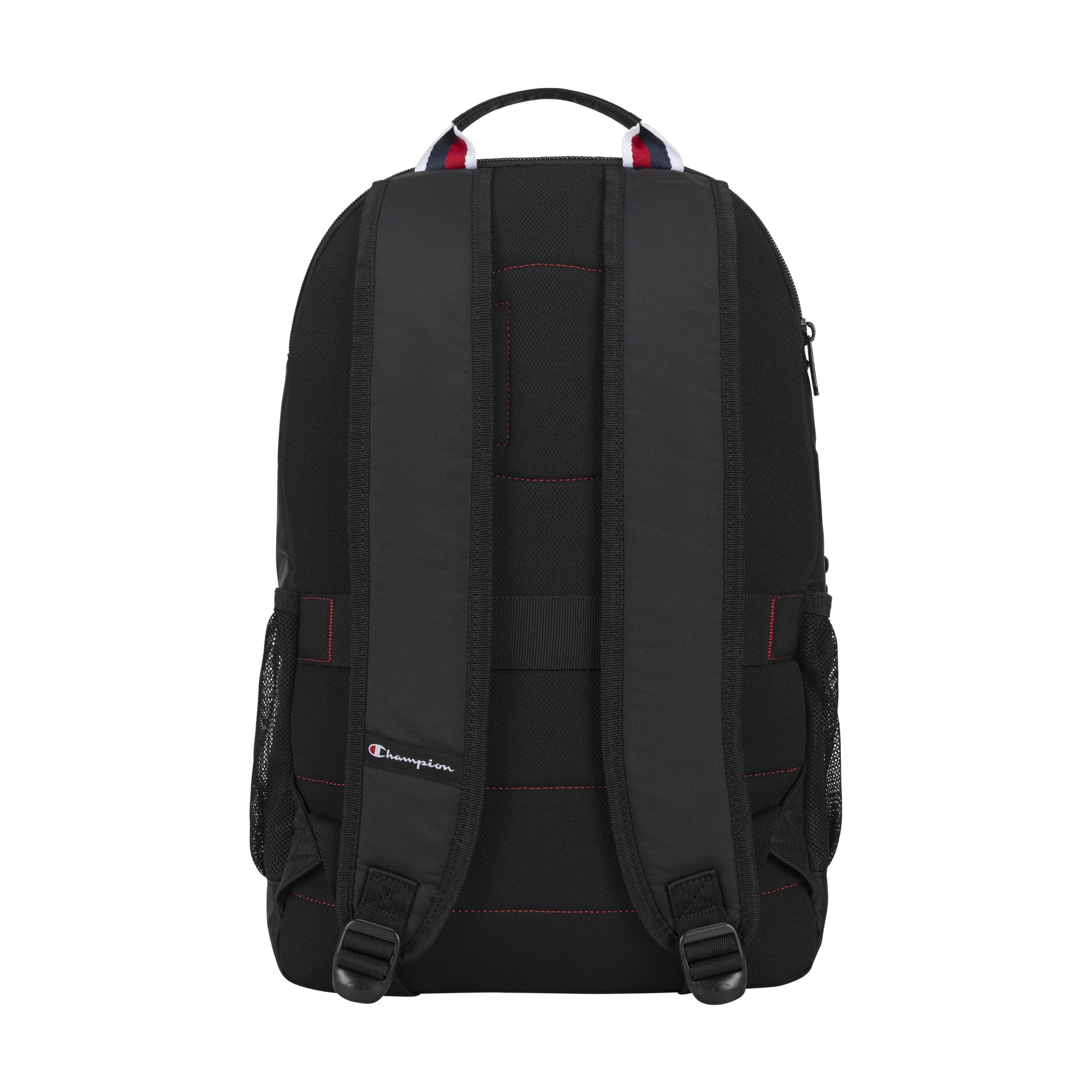 Champion Heritage 18-inch Unisex Backpack with Multiple Compartments, Black