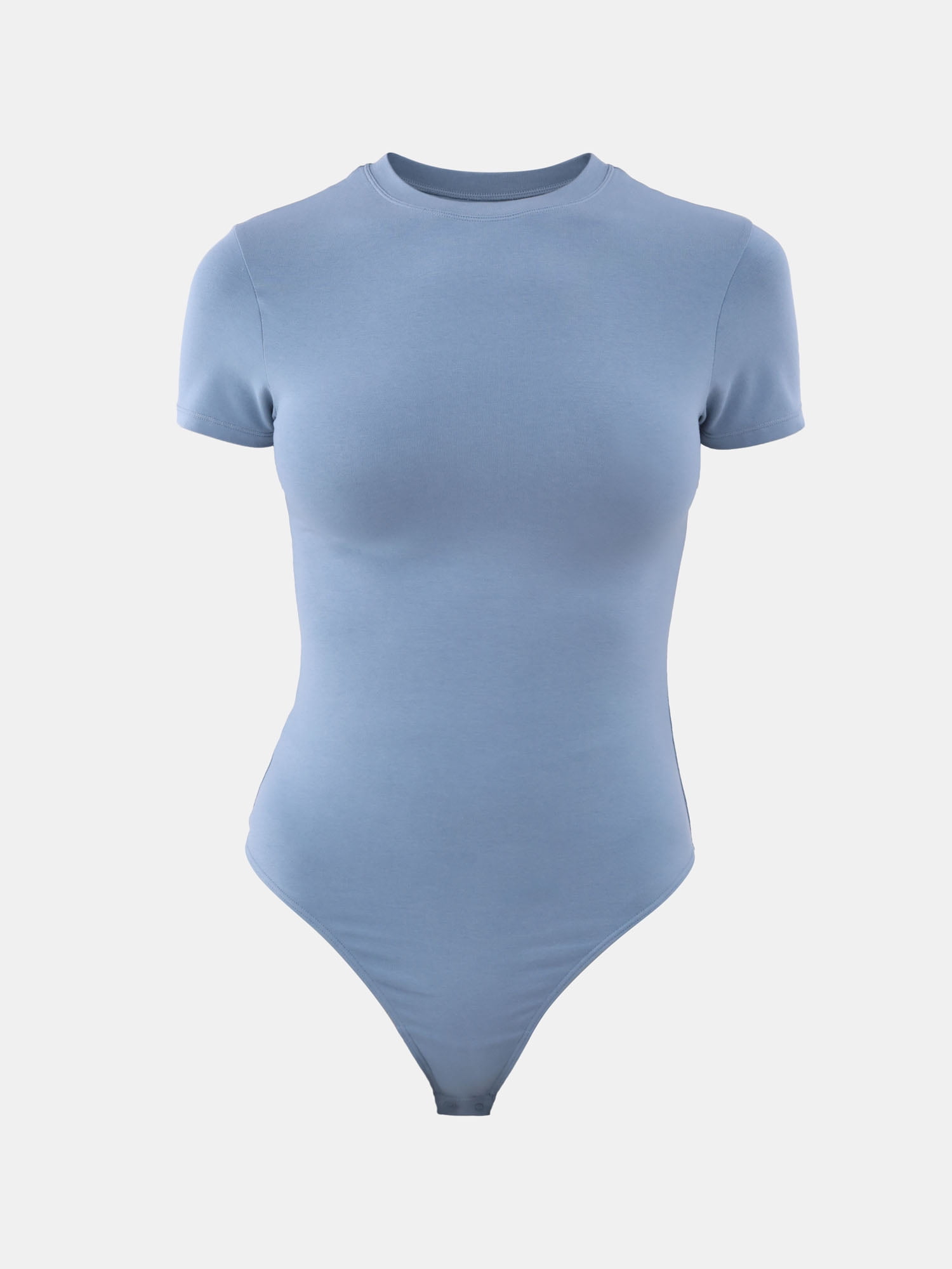 No Boundaries Cotton Stretch Jersey T-Shirt Bodysuit, Women’s XS-3XL
