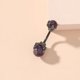 thumbnail image 4 of Anillos de ombligo con garra, joyería para Piercing de ombligo de acero quirúrgico 14G, garras de dragón que sostienen anillo de ombligo de piedra Natural JM, 4 of 5