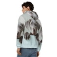thumbnail image 4 of Naloa Adorable Puppy Portrait Men’s Hoodies, Zip up Hoodie, Sweatshirts,Hoodies for Men Sizes S-3XL-Large, 4 of 5