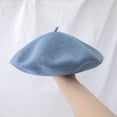 thumbnail image 1 of LinYooLi Ishihara Rimi Hat Vintage British Wool Beret Thick Japanese Painter Hat Korean Version Versatile Pumpkin Hat Girl, 1 of 9