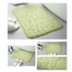 thumbnail image 2 of Alfombra de entrada de coral grueso con relieve de piedra, 40*60cm, Verde, 2 of 2