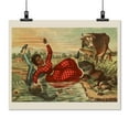 thumbnail image 2 of Print: A Mighty Fall, 1884, 2 of 4