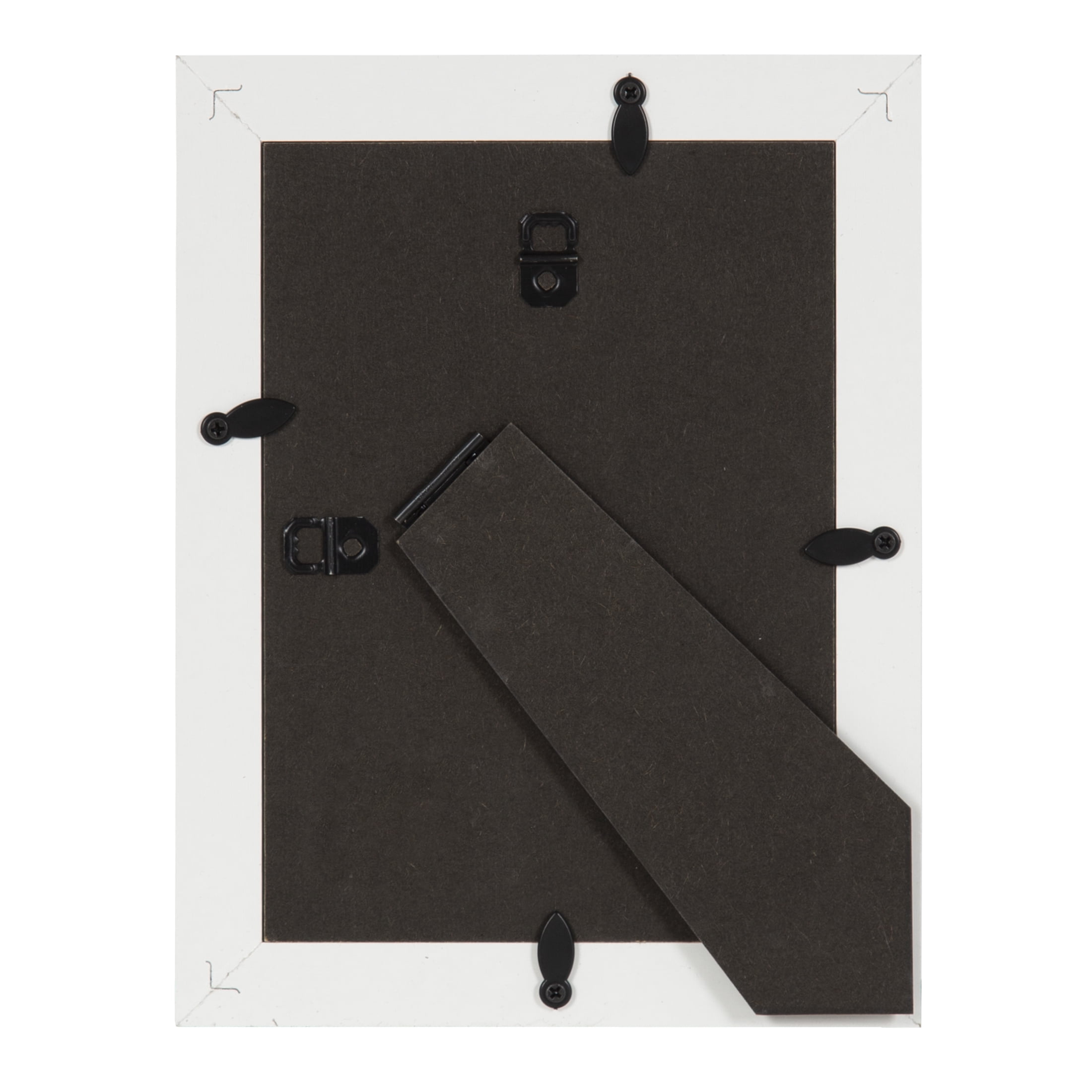 Mainstays 5x7 Traditional Gallery Wall Picture Frame, White, Set of 4