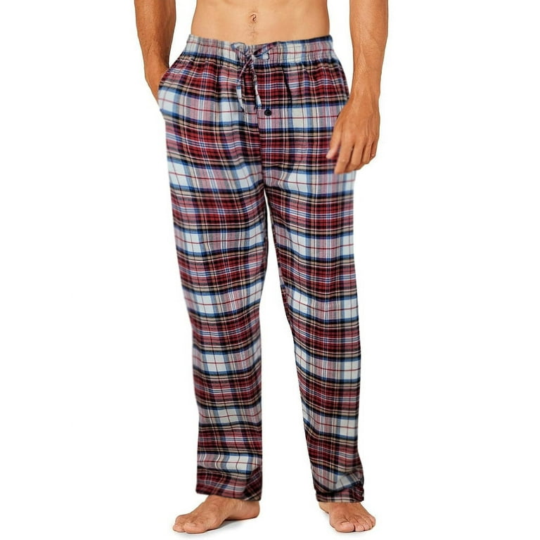 Different Touch Big and Tall Men's Pajama Pants, 100% Cotton