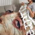 thumbnail image 3 of Billie Eilish anti-pilling, suave, ligera, esponjosa y acogedora de lujo para hogar y cocina – Perfecta para niños y adultos,120X150cm, 3 of 6