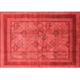 thumbnail image 1 of Ahgly Company Indoor Rectangle Oriental Red Industrial Area Rugs, 5' x 8', 1 of 4