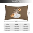 thumbnail image 2 of Pofeuu Sunflower Gnomes 4 Print Polyester Microfiber Plush Pillowcases, Super Soft and Cozy Pillow Case Covers with Envelop Closure（Pillow core not included）-20"x30", 2 of 6