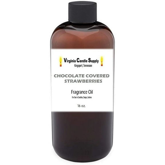 Chocolate Covered Strawberries 16 oz Bottle for Candle Making, Soap Making, Tart Making, Room Sprays, Lotions, Car Fresheners, Slime, Bath Bombs, Warmers