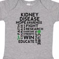 thumbnail image 4 of Inktastic Kidney Disease Awareness Walk Boys or Girls Baby Bodysuit, 4 of 5