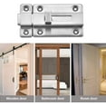 SeaFreq Door Bolts, 2 Pieces Stainless Steel Latch Sliding Door Lock