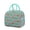 Greenish-blue-18, variant on Lunch Bag Lunch Box for Women Reusable Insulated Lunch Bags,Water-Resistant Crab Fun Hipster Pattern Cooler Lunch Tote Bag, Large Capacity for Work Travel Picnic