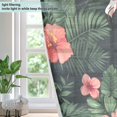 thumbnail image 4 of Yayeee Window Curtains Set of 2 for Living Room Light Filtering 63"x42", Red Flamingo Pattern, 4 of 7