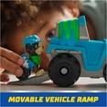 thumbnail image 5 of Paw Patrol, Rex’s Dinosaur Rescue Vehicle, Toy Truck with Collectible Action Figure, 5 of 9